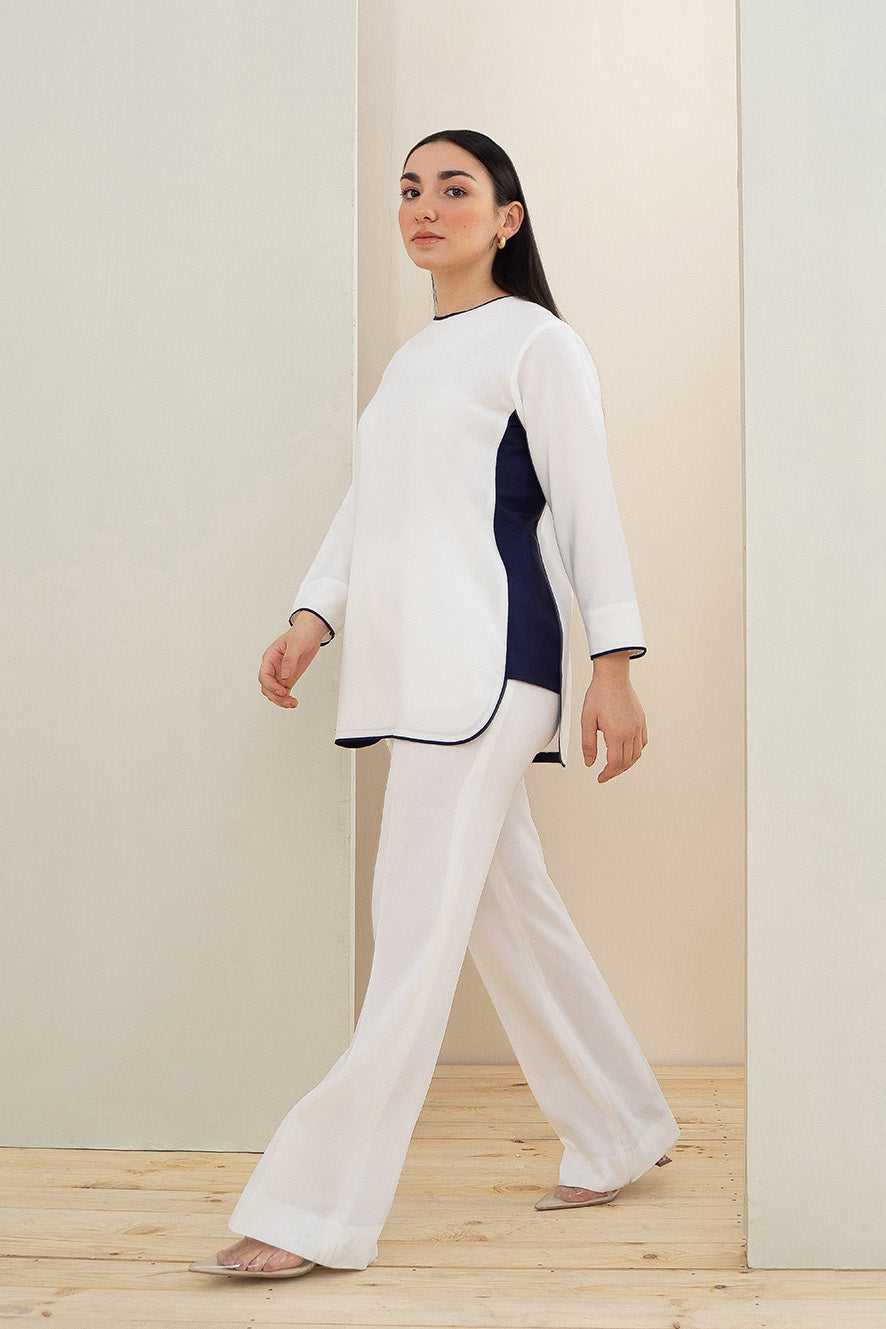 Navy-Panel Top