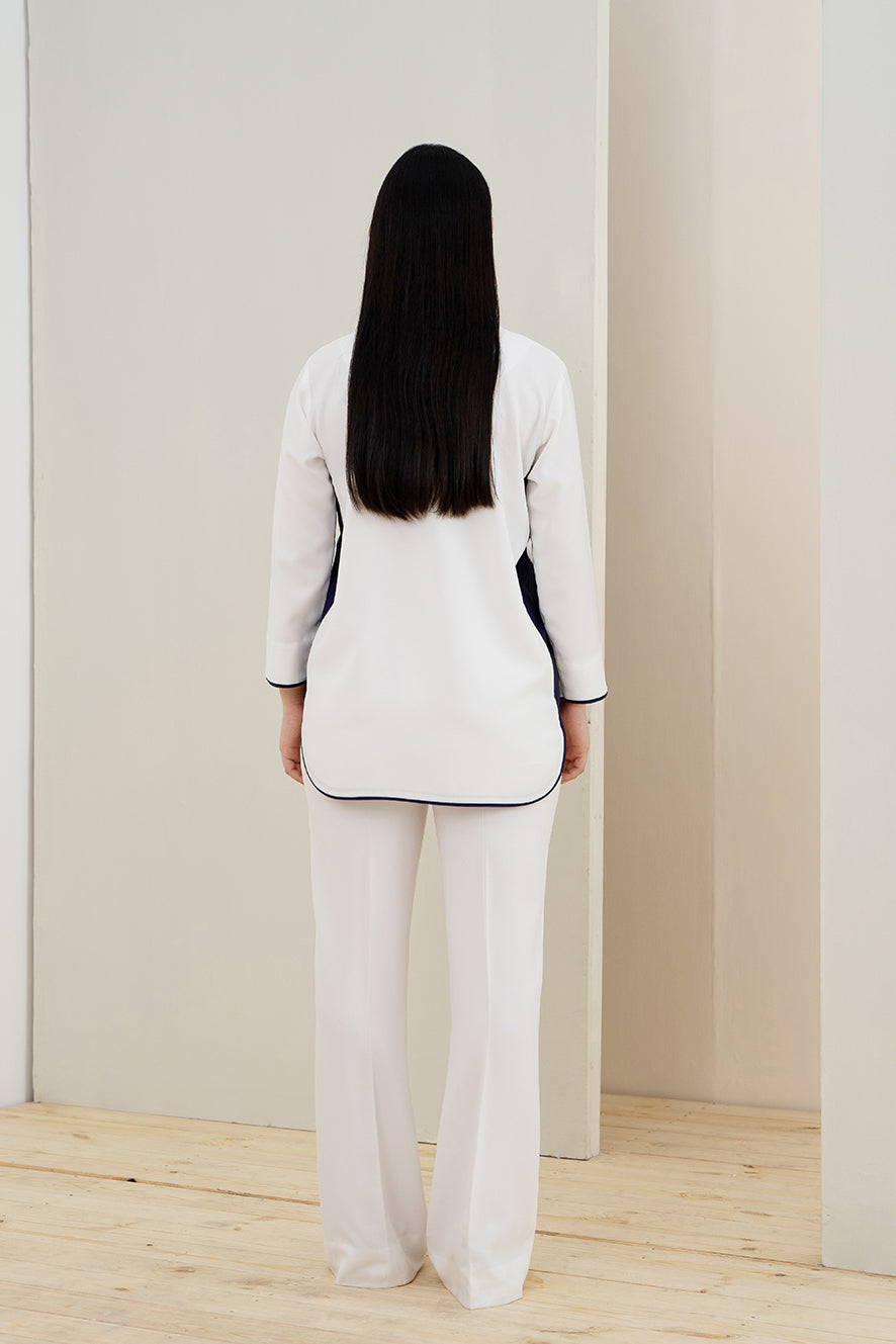 Navy-Panel Top