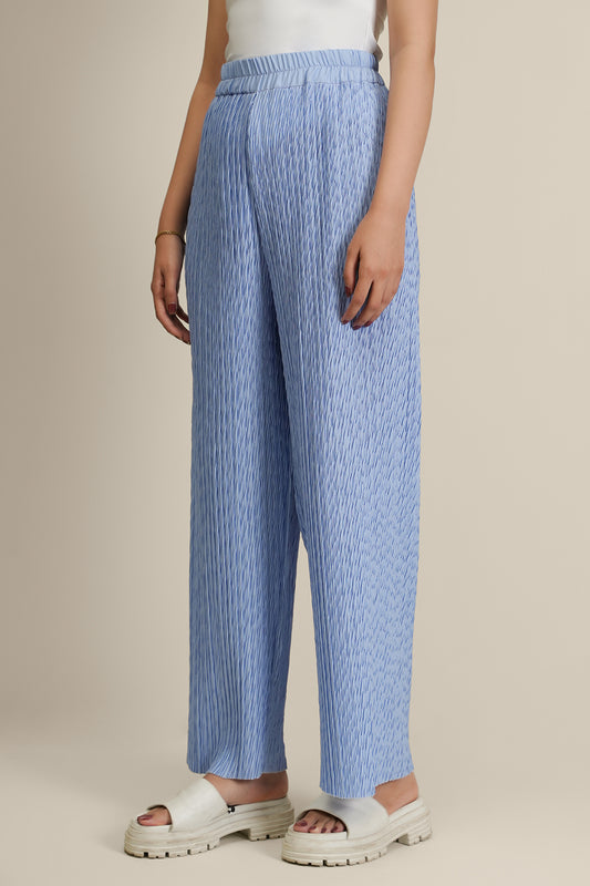 Elasticated Pleated Pants