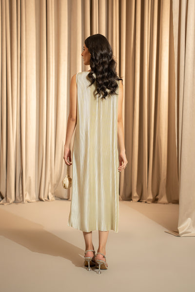 Kamil Pleated Dress (Sleeveless)