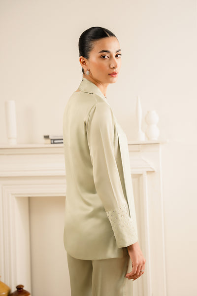 Sage Silk Tunic